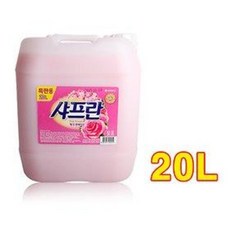 [ ]피죤 섬유유연제 20L[ ]대용량/업소용/말통/세탁세제/빨래할떄/정전기방지/향균/향기, 20L, 1개, 샤프란 섬유유연제 핑크센세이션 20L