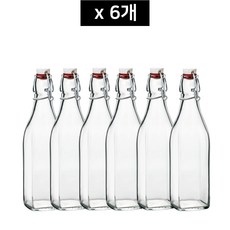 보르미올리 스윙보틀 스윙유리병 250ml _6개, 6개