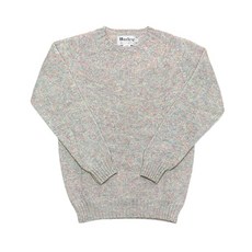 할리오브스코틀랜드 M3834 7 SHAGGY UGIE PEARL Shaggy Dog 쉐기 독 우지 펄 홀가먼트 남성 니트