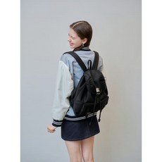 샐러드볼즈 SYMBOL NYLON BACKPACK [BLACK]