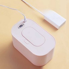 물티슈 워머 물티슈데우기 따뜻한 종이타월 USB충전, 1개