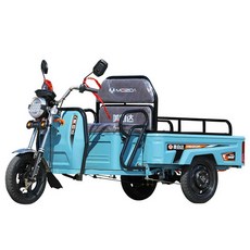 삼륜 전동바이크 전기스쿠터 농업용 운반차 트럭 배달, 상세페이지 참고, 전동바이크 600W+ 60V 23A 배터리