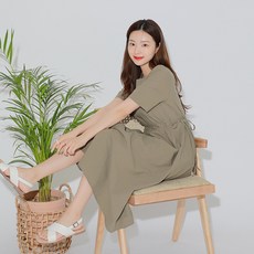 핫핑 어떻게지내 퍼프롱원피스