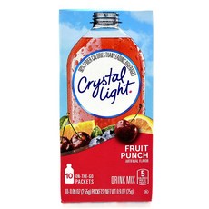Crystal Light 프루트 펀치 드링크 믹스 10개입, 2.55g, 3개
