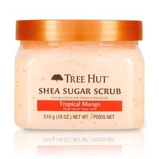 Tree Hut 시어 슈가 스크럽 트로피 칼 망고 18oz, 옵션없음, 옵션없음
