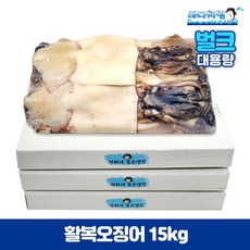 활복오징어 중국산 8-9미 5kg 3박스 총15kg 대용량 업소용, 3개