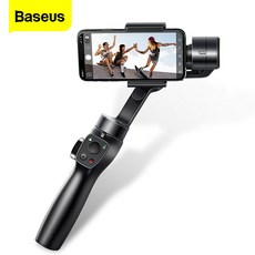 Baseus 3 축 핸드 헬드 짐벌 안정기 스마트 폰 Selfie 스틱 for iPhone 11 Pro Max 삼성 Xiaomi Vlog 휴대 전화 Gimbals|소형 짐벌|, Handheld Gimbal(A0), 1개(A0), 폴란드(A0)