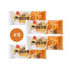 삼립 호빵 피자호빵 4봉, 4개, 360g