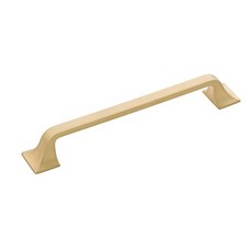 EOM 히코리 하드웨어 H076703-BGB For [Single- Brushed Golden Brass- 6-5／16 Inch (160mm] - E082107DWK2P377, 기본