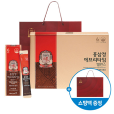 정관장 홍삼정 에브리타임 밸런스 + 쇼핑백