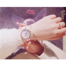 Dec.25 47번 인스소녀 시계 여중생 심플 트렌드 울짱 쁘띠 여아야광Z