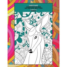 Mandala Coloring Book for Adults with Thick Artist Quality paper - Animals - Antelope Paperback, Independently Published