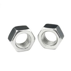 너트 M8 M3 M10 M12 M5 M6 5 M4 도금 아연 백색 M2 육각, M2-20pcs, 1개