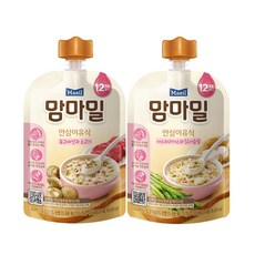 맘마밀 표고버섯소고기 100g + 맘마밀 아스파라거스 100g 각 10팩 총20팩, 20개, 맘마밀 표고버섯소고기 + 맘마밀 아스파라거스 각 10팩 - 맘마밀6개월소고기