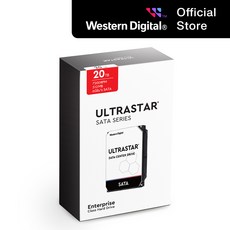 [WD대리점] WD Ultrastar DC HC560 WUH722020ALE6L4 20TB 1PACK 패키지 SATA3 워런티 3년 - hdd20tb