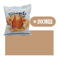 푸드킹 킹카사바칩 55g 20개(한박스) 매콤 바삭, 20개