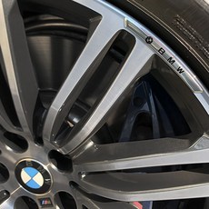 알루미늄 휠 가드 스티커 자동차 차량용 데칼 BMW 차 벤츠 아우디 포르쉐 제네시스 현대 기아 스크래치 방지, 휠스티커4p_포르쉐