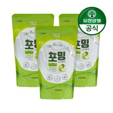 유한양행 포밍 스프레이 주방세제 리필, 500ml, 3개