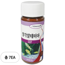 내츄럴한 탈각알테미아 열대어 사료, 50ml, 7개