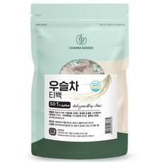 국산 우슬 차 삼각 매쉬 티백 식약처 HACCP 인증, 50티백, 1개