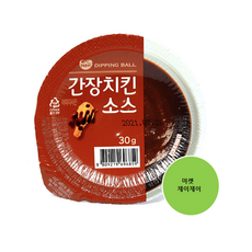 동원홈푸드 디핑볼 간장치킨소스 한박스(30g x 32ea), 3개, 960g