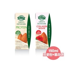 동원 그린덴마크 190mL 아몬드프로틴18팩+콜라겐부스터6팩/24팩/무료배송