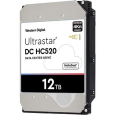 HGST WD Ultrastar DC HC520 HUH721212AL4200 12TB HDD 7200RPM SAS 12Gb s 인터페이스 4Kn ISE 3.5인치 헬륨 데이터 - ultrastar