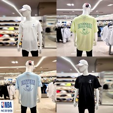 NBA 남녀공용 반팔티 76ERS 캐릭터 루즈핏 반팔 티셔츠 N222TS122Z_06 NC대전유성