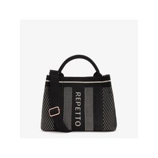 레페토 쁘띠 카바스 캔버스백 토트백 숄더백 블랙
