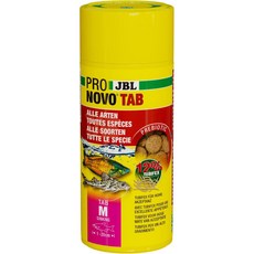 JBL 프로노보 탭 M 250ml 1-20cm 물고기 천연사료, 1개