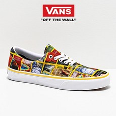 [해외미국정품] Vans x National Geographic Era Multi Covers True White Skate Shoes 반스 네셔널 지오그래픽 에라 멀티 커버 트루 남자 화이트 스케이트 슈즈 운동화