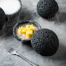 오마카세 스시 접시 드라이아이스 플레이팅 이자카야, 흰색 14.5CM 보울, 1개