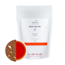 브라보 마이 라이프 50g / 루이보스 블렌딩티 / 아만프리미엄티, 500g, 1개, 1개입
