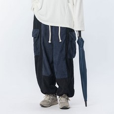 청색교복바지