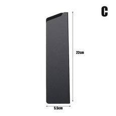 블랙 플라스틱 칼 커버 주방 칼집 보호 과일, 7.C, 1개