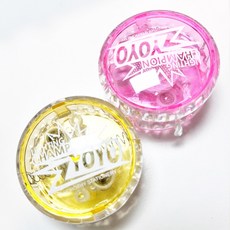 UB toy 불빛 요요 5cm, 2개, 레드+옐로우 2개, 레드+옐로우