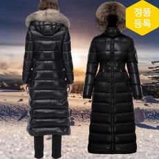 (전사이즈) 몽클레어 허드슨 블랙 여성 롱패딩 백화점AS 선물포장