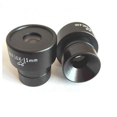 Wf16x 11mm 광학 와이드 앵글 high eyepiont olympus cx21 cx31 생물 현미경 접안 렌즈 렌즈 장착 크기 23.2mm, 1개