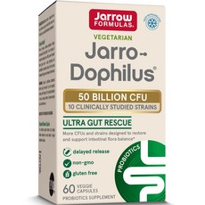 재로우 포뮬라 울트라 자로우-도피러스 유산균 500억 베지 캡, 60정, 1개