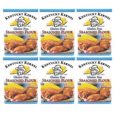 Kentucky Kernel Seasoned Flour Gluten Free 켄터키 커널 양념 밀가루 글루텐 프리 10oz(284) 6팩