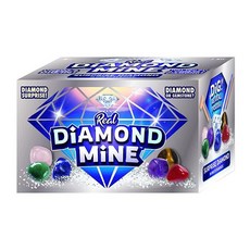 JA-RU S+ Real Diamond Mine 원석 발굴 키트 (6팩 미스터리 락 미네랄 및 보석 | 자신만의 지오드를 깨고 진짜 다이아몬드 1개를 얻을 수 있는 기회 선물 가방