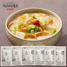 미스타셰프 사골황태해장국 600g, 6개