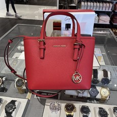 [미국직배송]빠른배송 Michael Kors Jet Set Small Tote Bag 마이클 코어스 젯셋 스몰 토트백 35T9GTVT0L-FLAME