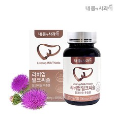 내몸에사과해 리버업 밀크씨슬 리뉴얼, 63g, 1병