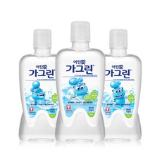 가그린 어린이용 구강 세정제 청포도향 패키지 랜덤발송, 380ml, 21개