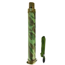 휴대용 빨대 정수기 야외 배낭 여행용 경량 정수 필터, 01 Camouflage