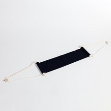 발해먹크리 에이 티브 간단한 발 해먹 게으른 캐주얼 데스크 나머지 스윙 발판을 넣어, 01 Black, 1개