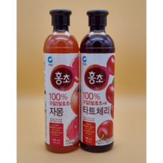 청정원 홍초 자몽900ml+홍초 타트체리900ml