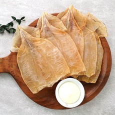 껍질 벗긴 마른 오징어 몸통 500g 13~17마리, 2호 500g(9~12마리), 1개