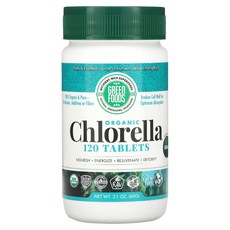 그린푸드 클로렐라 500mg 120정, 4개